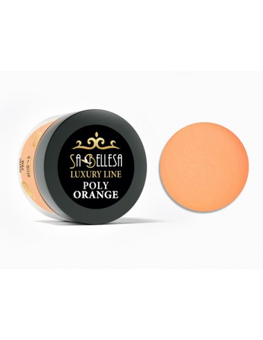 Polvere acrilica colorata poly orange