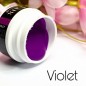 Gel nail art viola neon - Violet