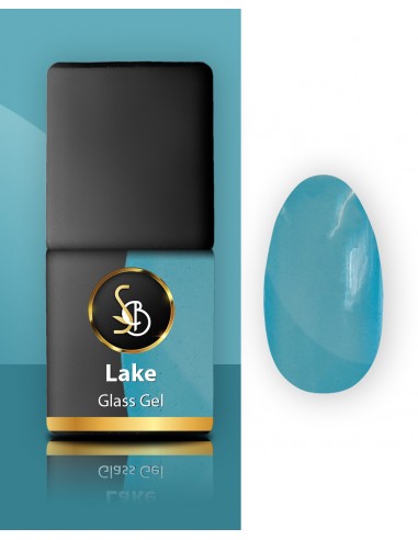 Gel glass lake azzurro - gel nail art
