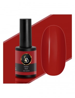 Kit unghie - Smalto semipermanente Rosso Cardinale Ele