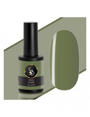 Kit unghie - Smalto semipermanente Verde oliva Alan