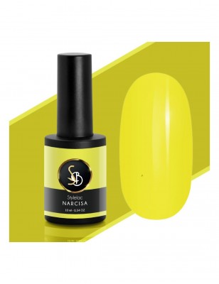 Kit unghie - Smalto semipermanente giallo acceso Narcisa