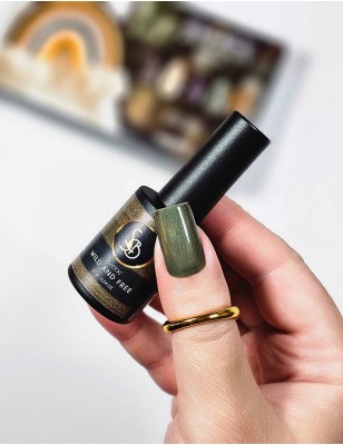 Smalto semipermanente verde metallizzato - Wild and Free