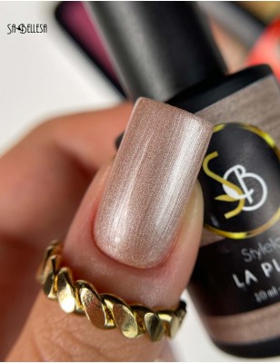 Smalto semipermanente beige metallizzato - La Playa