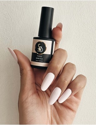 Smalto semipermanente bianco rosato - Nana Alba