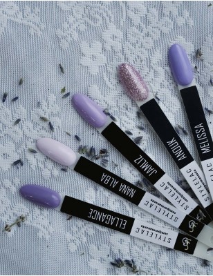 Smalto semipermanente bianco rosato - Nana Alba