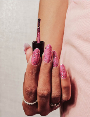 Smalto semipermanente Rosa shimmer - Mai Abbastanza