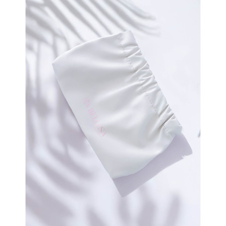 Pochette beige in eco-pelle