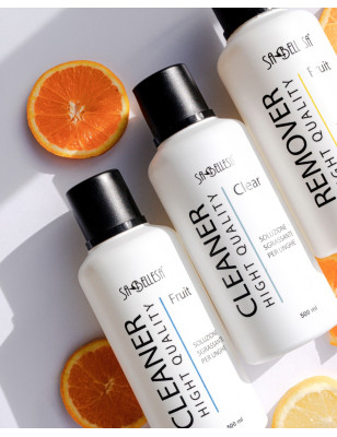 Cleaner Fruit per unghie 500 ml | Sgrassante professionale dal profumo di agrumi