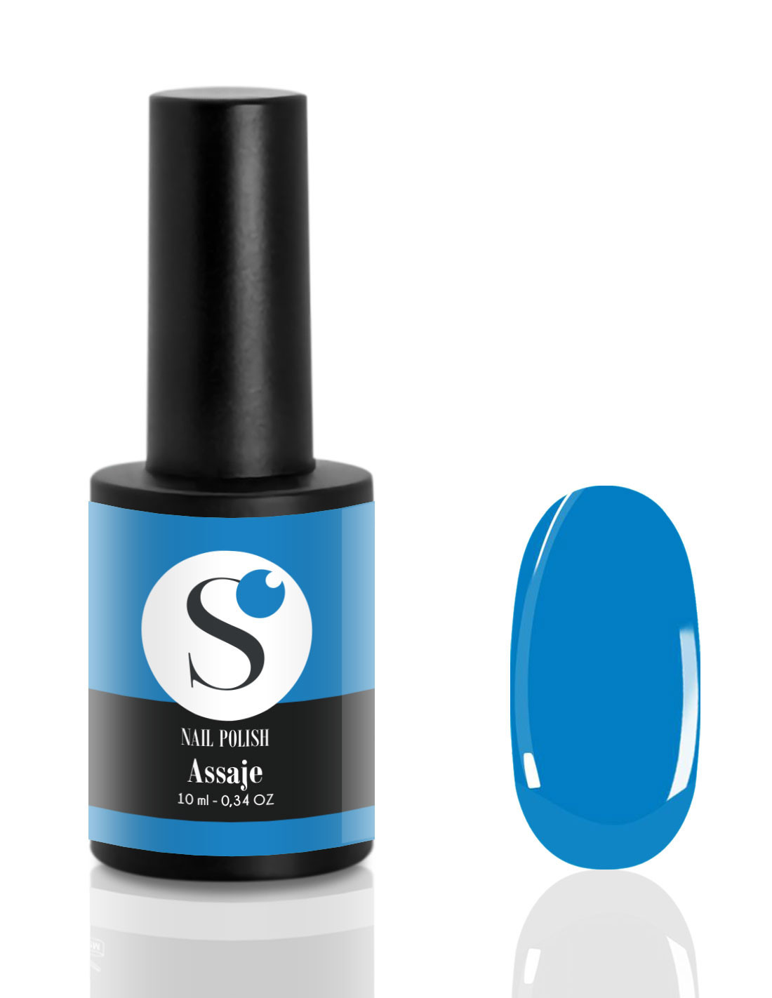 Smalto semipermanente azzurro cielo - Assaje