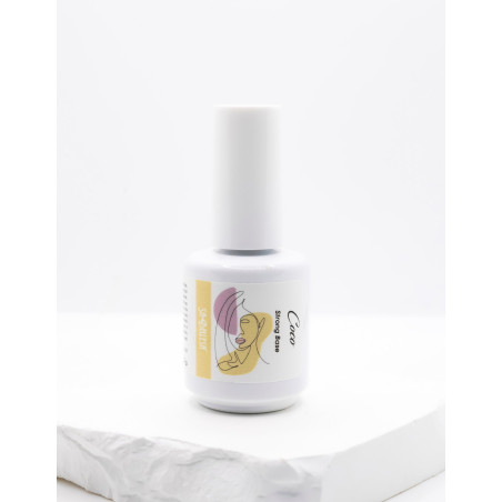 Strong base per unghie color giallo pastello - Coco Chanel