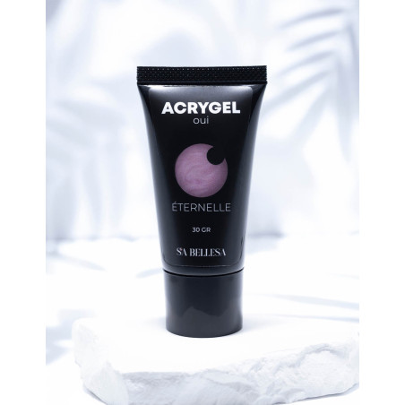 Acrygel rosa nude caldo