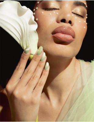 Smalto semipermanente cat eye Verde Mela - Heart