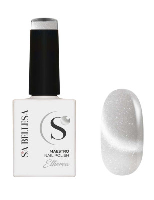 Smalto semipermanente cat eye grigio argento - Etherea