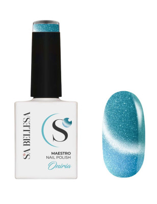 Smalto semipermanente cat eye acquamarina - Oniria