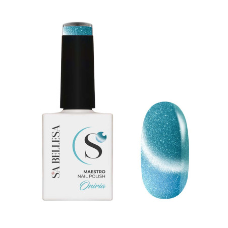 Smalto semipermanente cat eye acquamarina - Oniria
