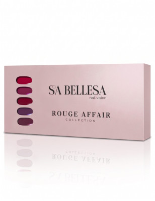 Kit Smalti Semipermanenti Rouge Affair Collection | 5 Colori