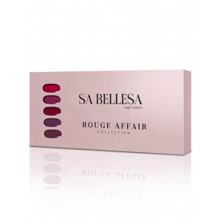 Kit Smalti Semipermanenti Rouge Affair Collection | 5 Colori