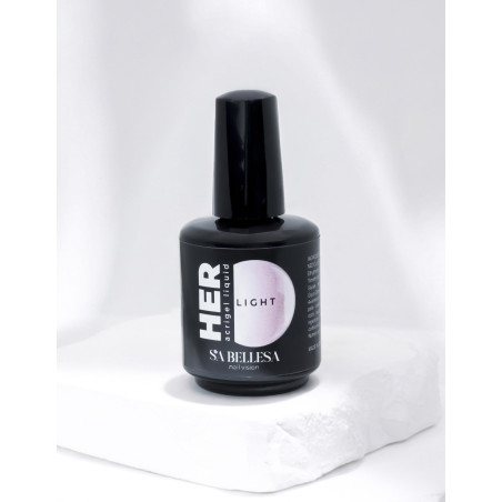 Acrygel Liquid light: gel costruttore rosa carne per un effetto elegante