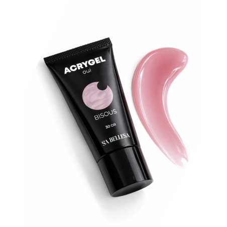 Acrygel rosa tenue - Bisous