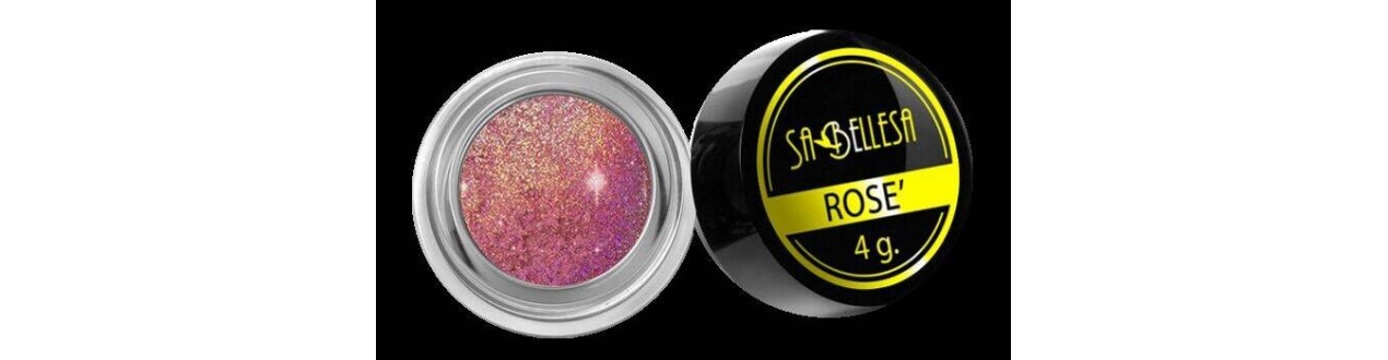 Glitter nail art olografici - Sa Bellesa