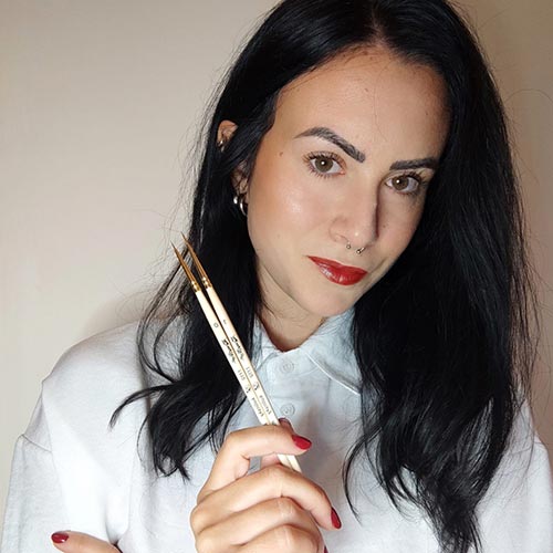 Martina Biocco - Nailart tecnica Sketch, Tecnica Flower